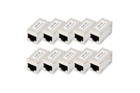 DIGITUS CAT 6A Modulare Kupplung, geschirmt - 10 Stk.