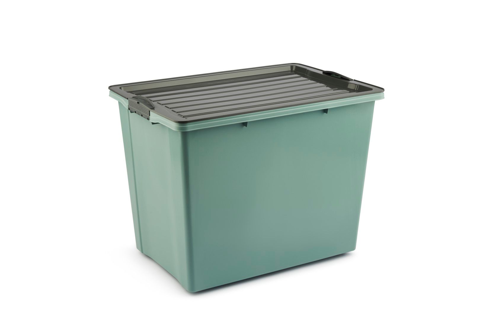 Rotho Stapelbox A3 mit Rollen, 70 l COMPACT