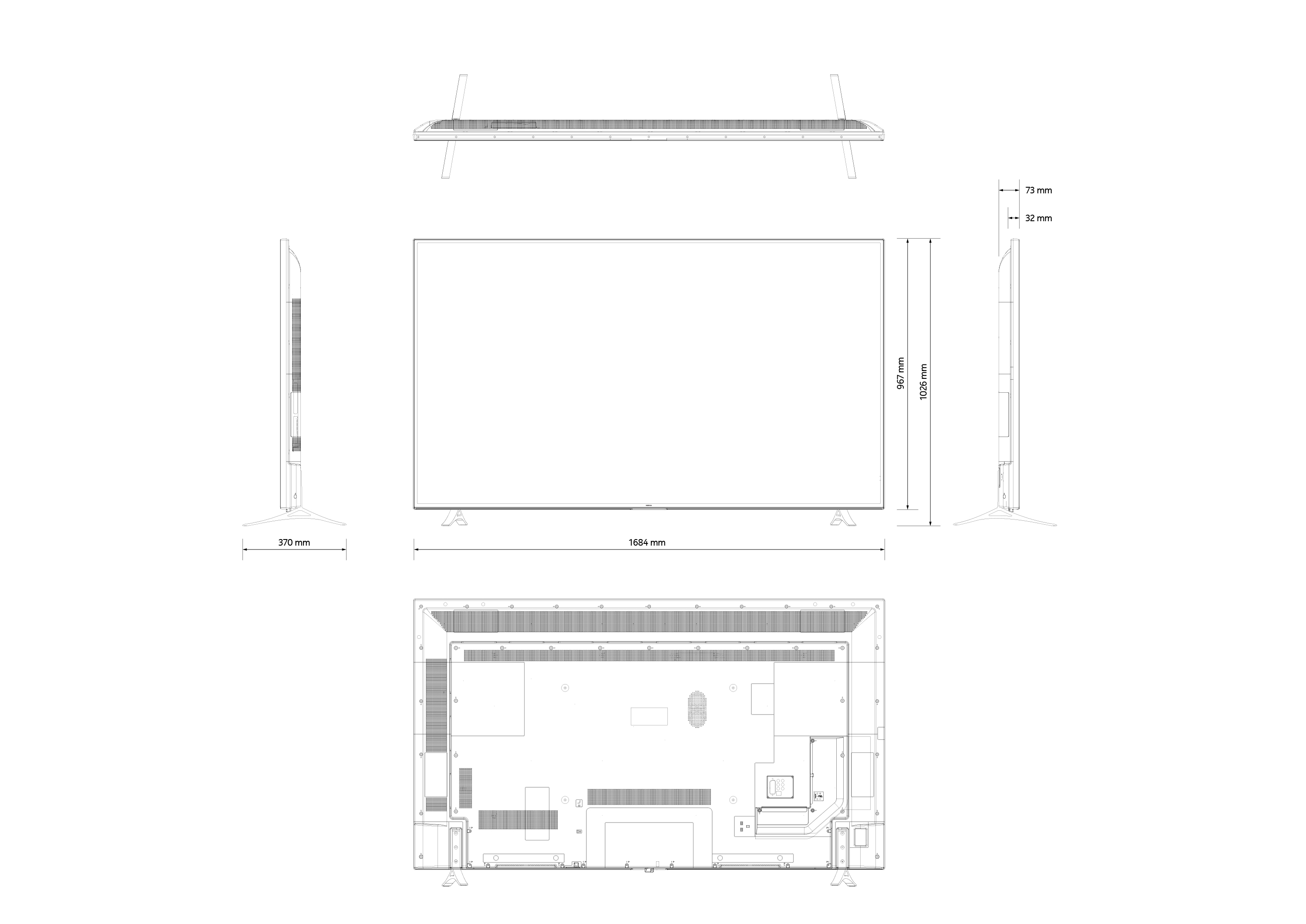 Nokia 75" HD Smart TV 7500A
