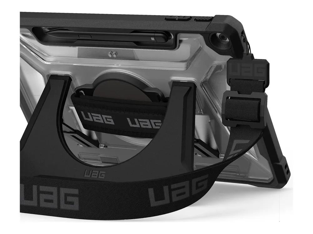 Urban Armor Gear UAG Plasma Series - Hintere Abdeckung für Tablet - widerstandsfähig - Schwarz, Ice - für Microsoft Surface Pro for Business (12-inch)