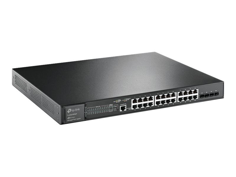 TP-LINK JetStream TL-SG3428XMP V3.6 - Switch - L2+ - managed - 24 x 10/100/1000 (PoE+)