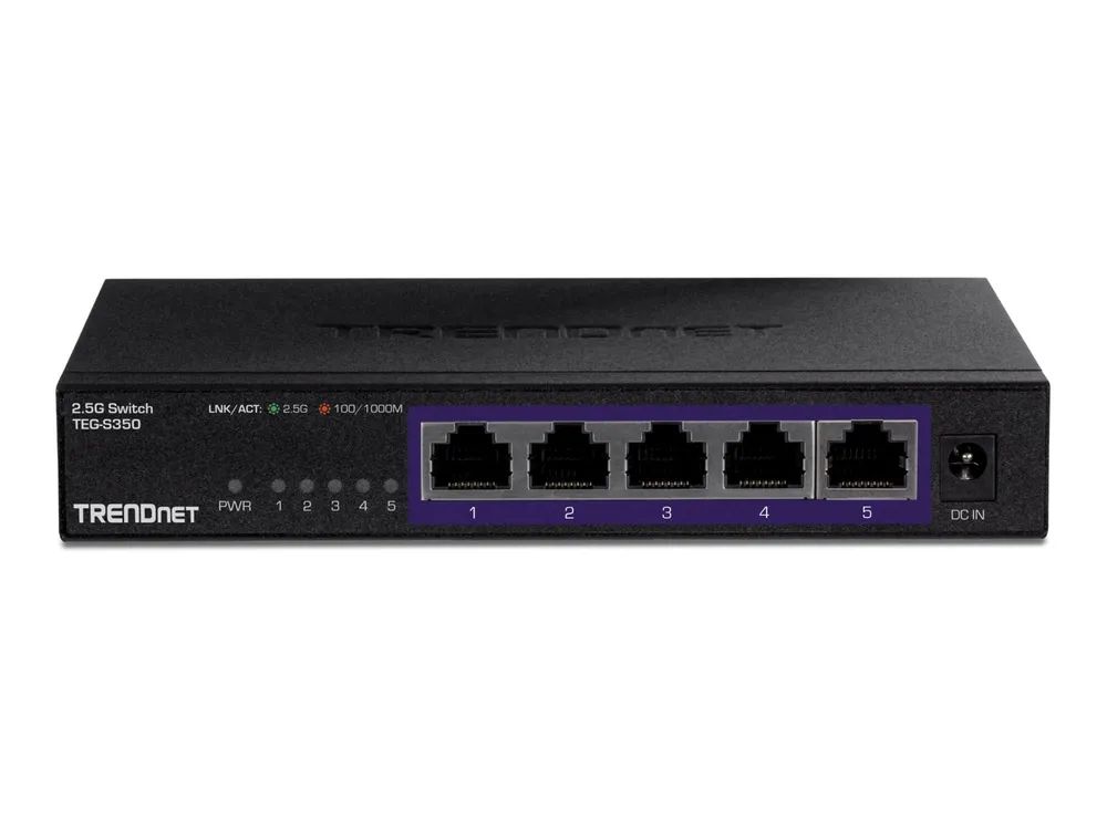 TRENDnet TEG S350 - Switch - unmanaged - 5 x 100/1000/2.5G