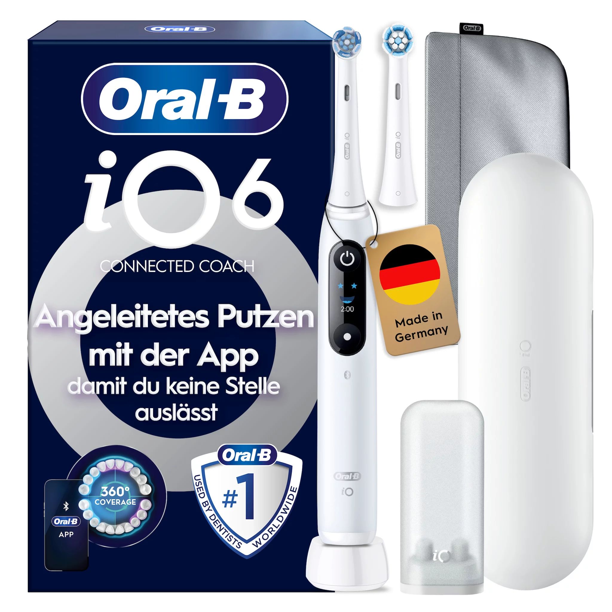 Oral-B iO Series 6, White Luxe Edition