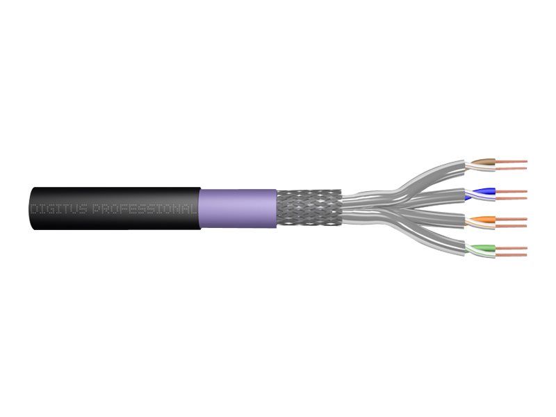 DIGITUS CAT 7 S/FTP Erdverlegekabel, 100 m, Simplex, PE
