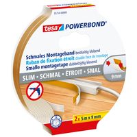 Tesa 55714-00000 - Montageband - Mehrfarbig - 5 m - Indoor - Kunststoff - Holz - 9 mm