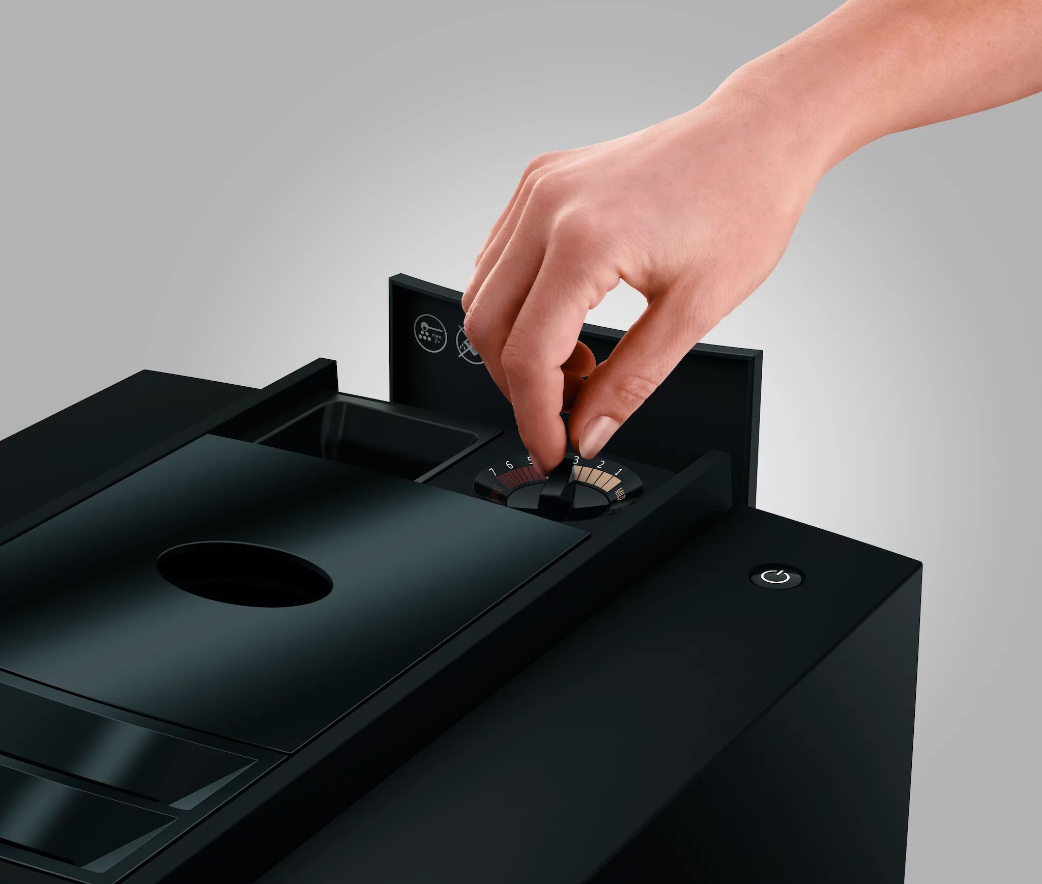 Jura S8 (EB), Piano Black