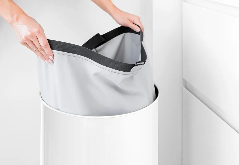 Brabantia Wäschebox 60L, Korkdeckel - White