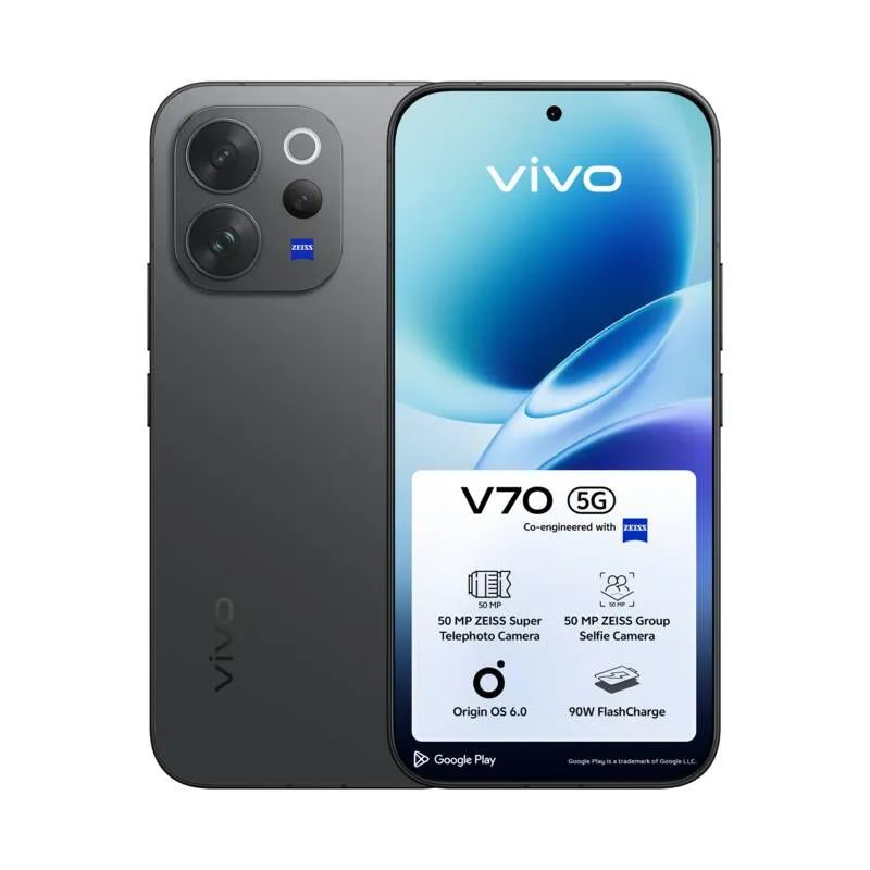 Vivo V70 DS 5G 256GB authentic black - 256 GB