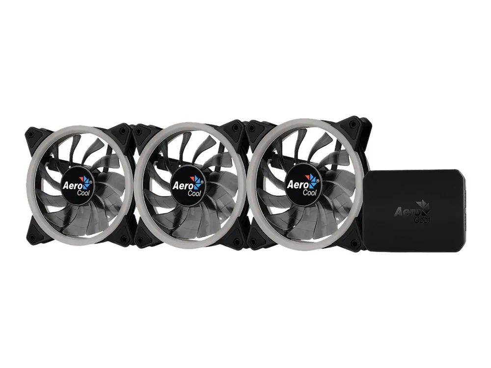 AEROCOOL ADVANCED TECHNOLOGIES AeroCool Rev RGB Pro - System Schrank-Gebläseset