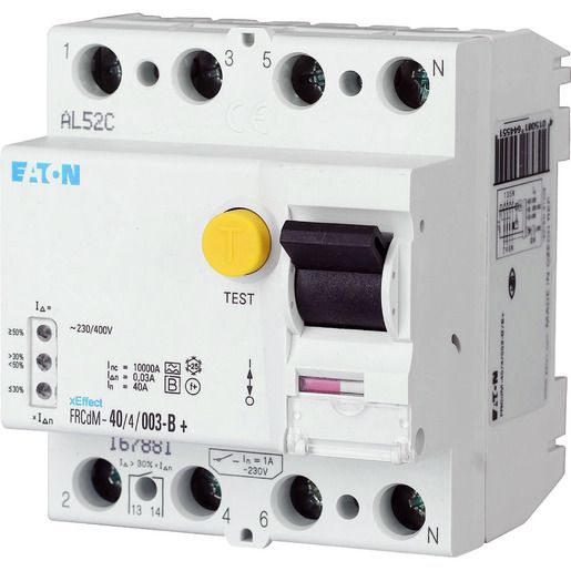 Eaton FEHLERSTROMSCHUTZSCHALTER / EATON FRCDM-40/4/03-S/B+ 167889