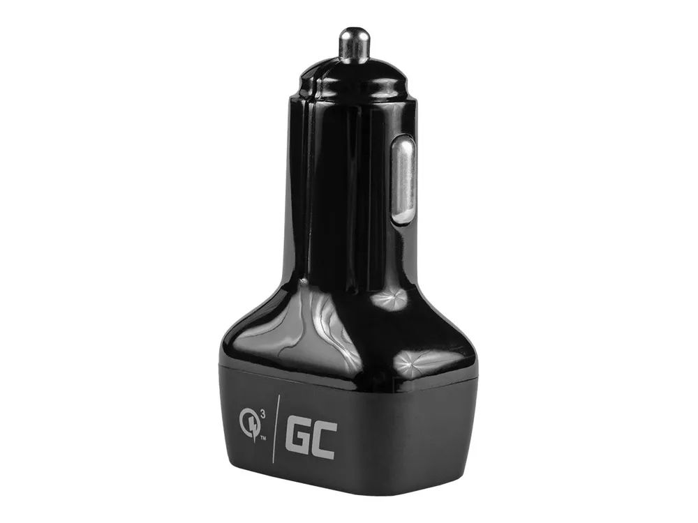 Green Cell Auto-Netzteil - 42 Watt - PD, QC 3.0 - 2 Ausgabeanschlussstellen (USB, USB-C)