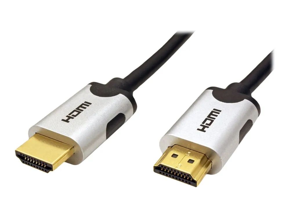 VALUE Ultra High Speed - HDMI-Kabel mit Ethernet - HDMI männlich zu HDMI männlich - 3 m - Doppelisolierung - Schwarz - unterstützt 8K 30 Hz (7680 x 4320)