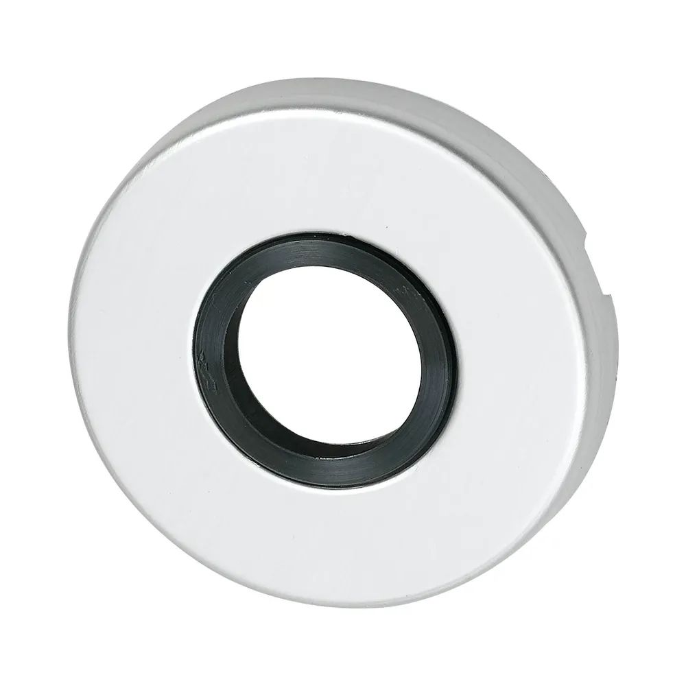 SCH-Line Drückerrosette SCH Line 50 mm, Ansatz 18 mm, silber eloxiert