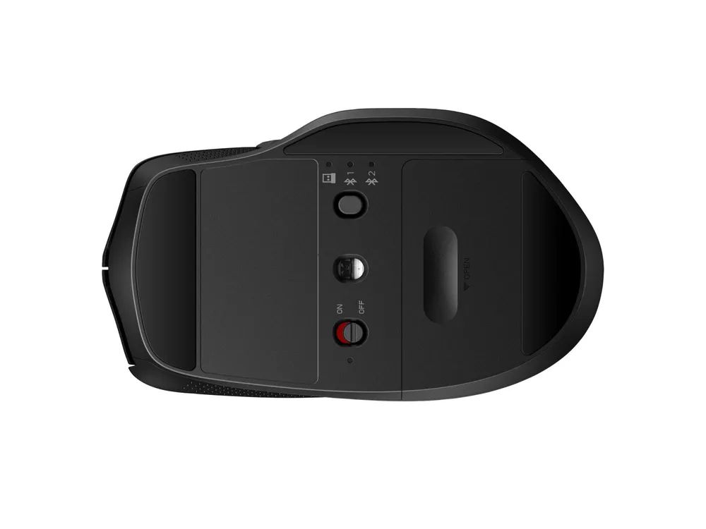 HP 685 Comfort - Maus - Doppelmodus - 7 Tasten - kabellos - Bluetooth - kabelloser Empfänger (USB)