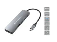 Conceptronic DONN11G 6-in-1 Usb 3.2 Gen 1 Dockingstation