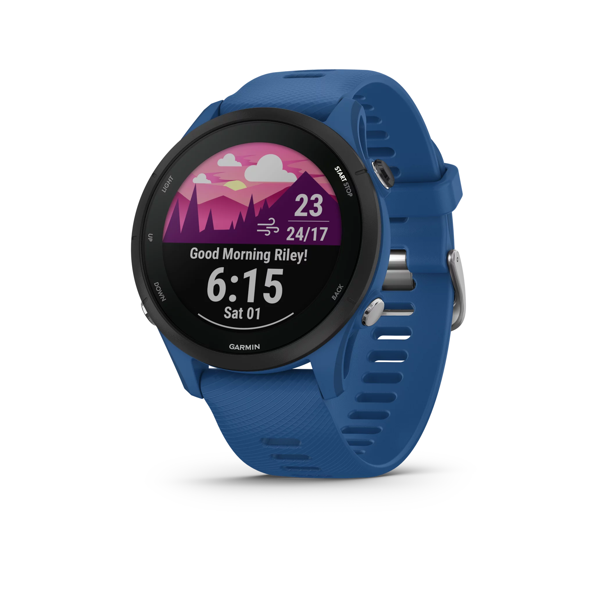 Garmin Forerunner 255, Dunkelblau/Schwarz