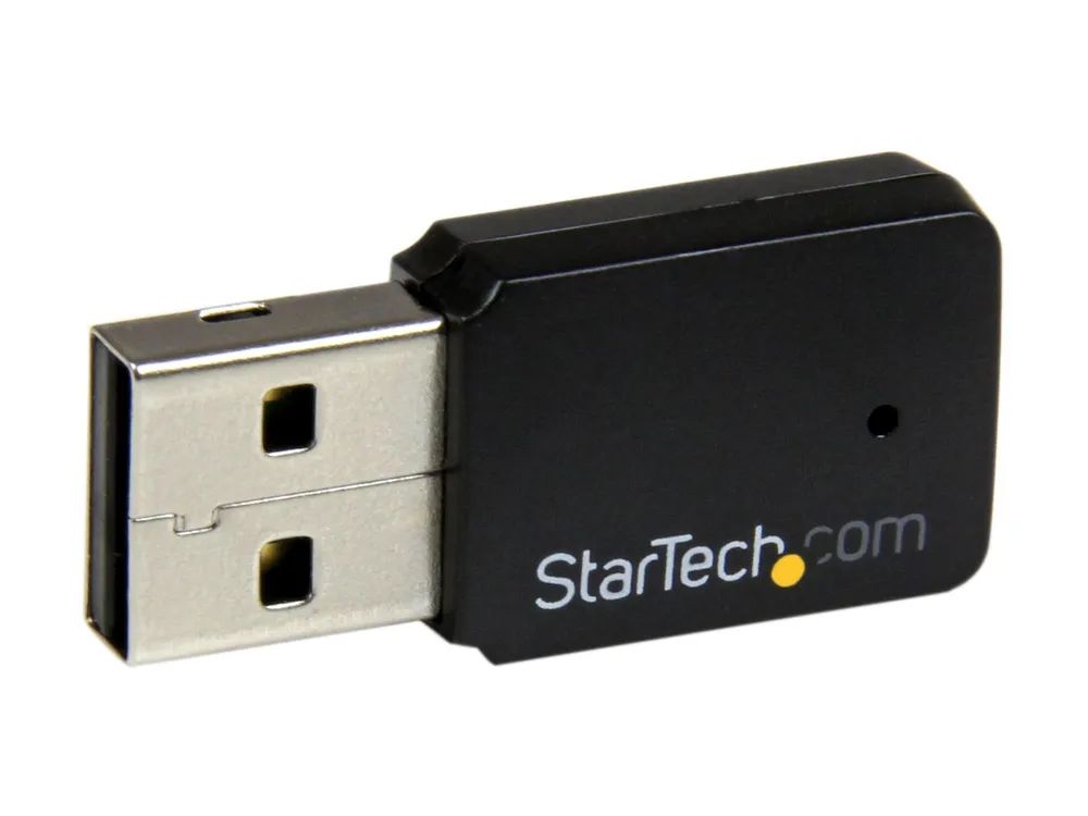 StarTech.com USB 2.0 AC600 Mini Dual Band Wireless-AC Network Adapter - 1T1R 802.11ac WiFi Adapter - 2.4GHz / 5GHz USB Wireless (USB433WACDB)