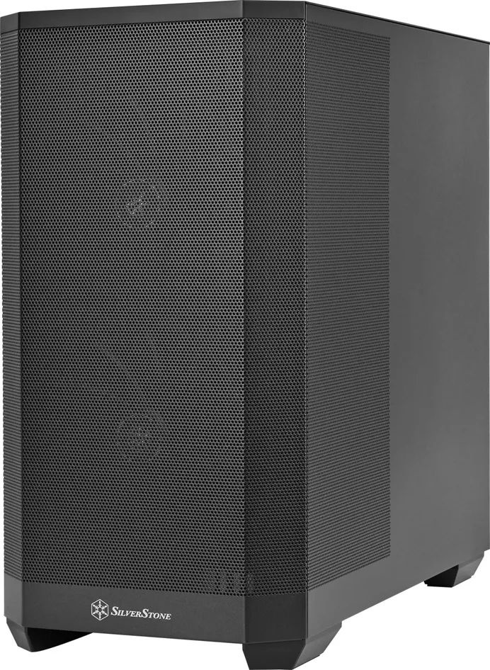 SilverStone SETA H2M Tower Schwarz SST-SEH2M-B - Gehäuse - ATX