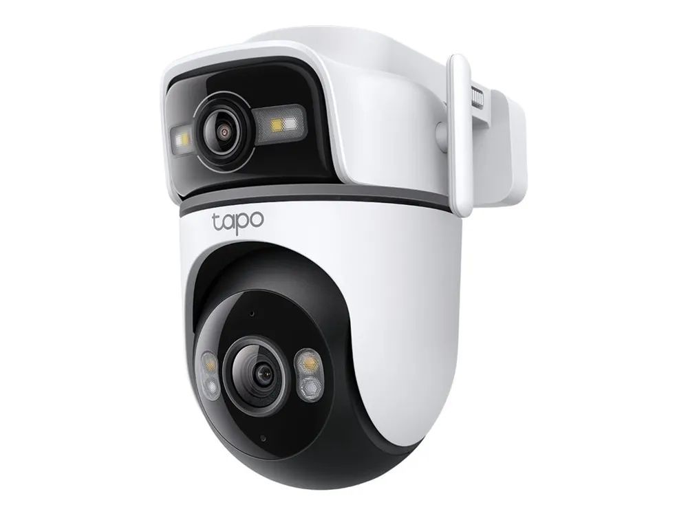 TP-LINK Tapo TC47 V1 - Netzwerk-Überwachungskamera - Multi-Sensor + Schwenkneiger - Außenbereich - staubbeständig/wasserfest - Farbe (Tag&Nacht)