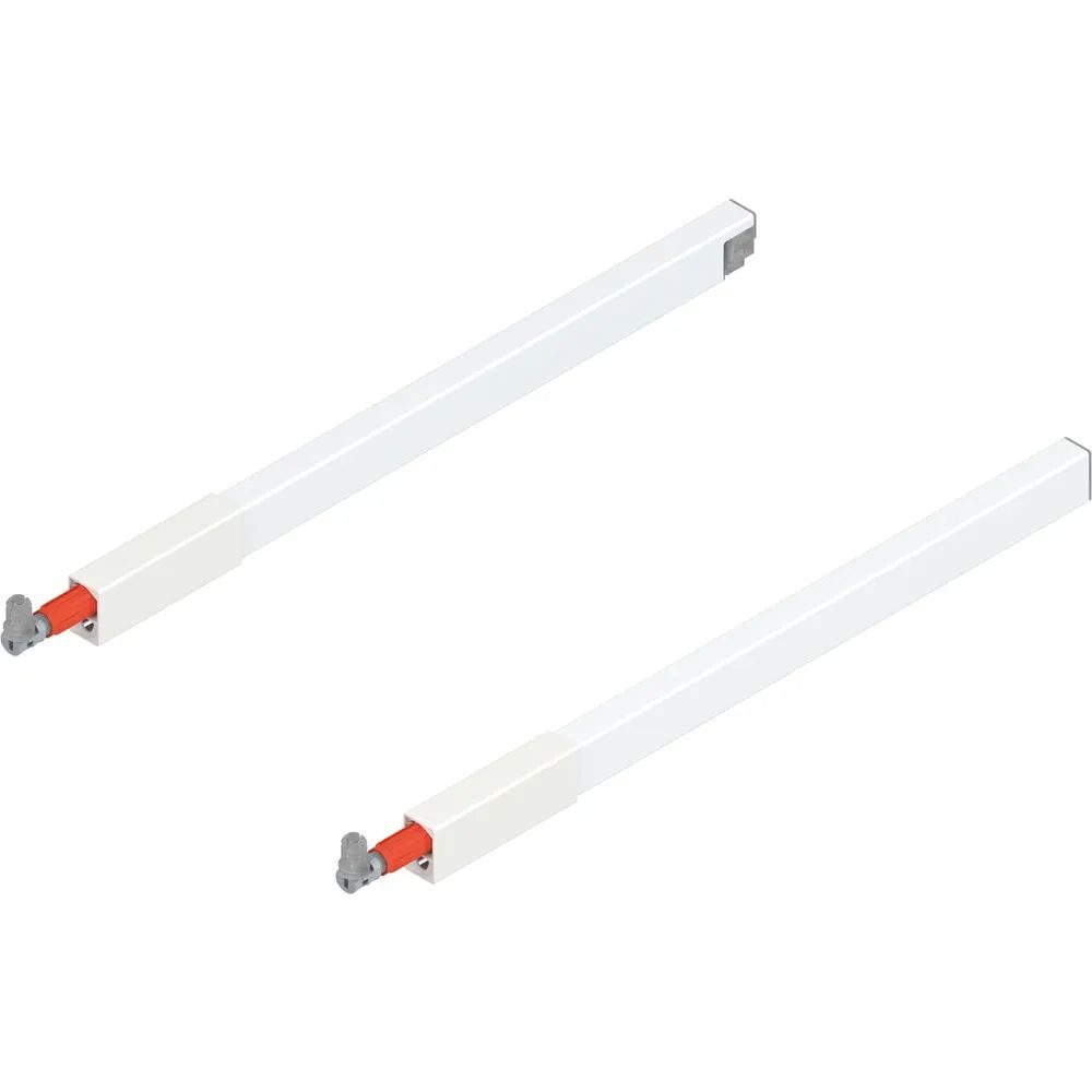 BLUM TANDEMBOX antaro Längsreling Set, NL 400, Seidenweiß