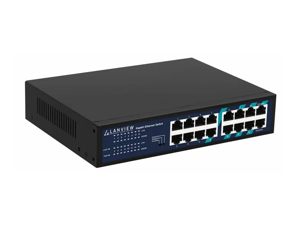 Lanview Switch - Smart - 16 x 10/100/1000