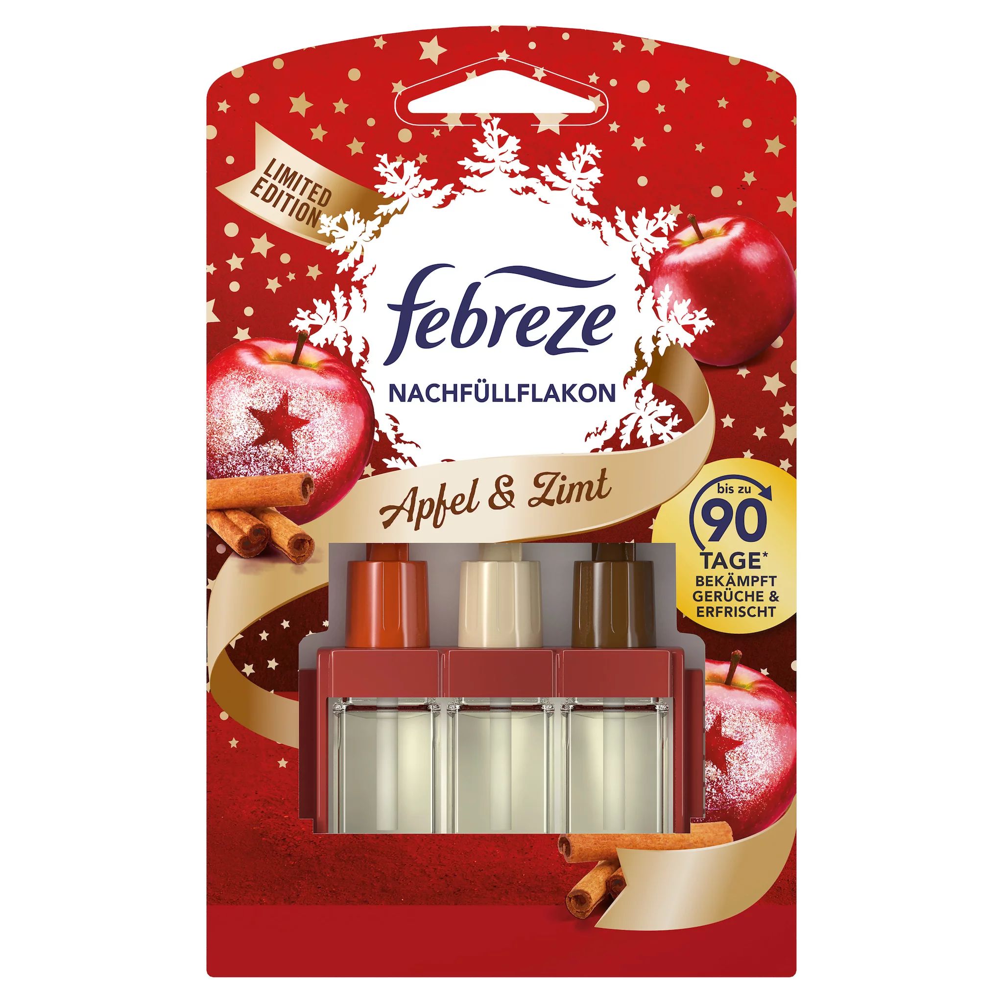 Febreze 3Volution Duftstecker Nachfüllflakon Apfel-Zimt