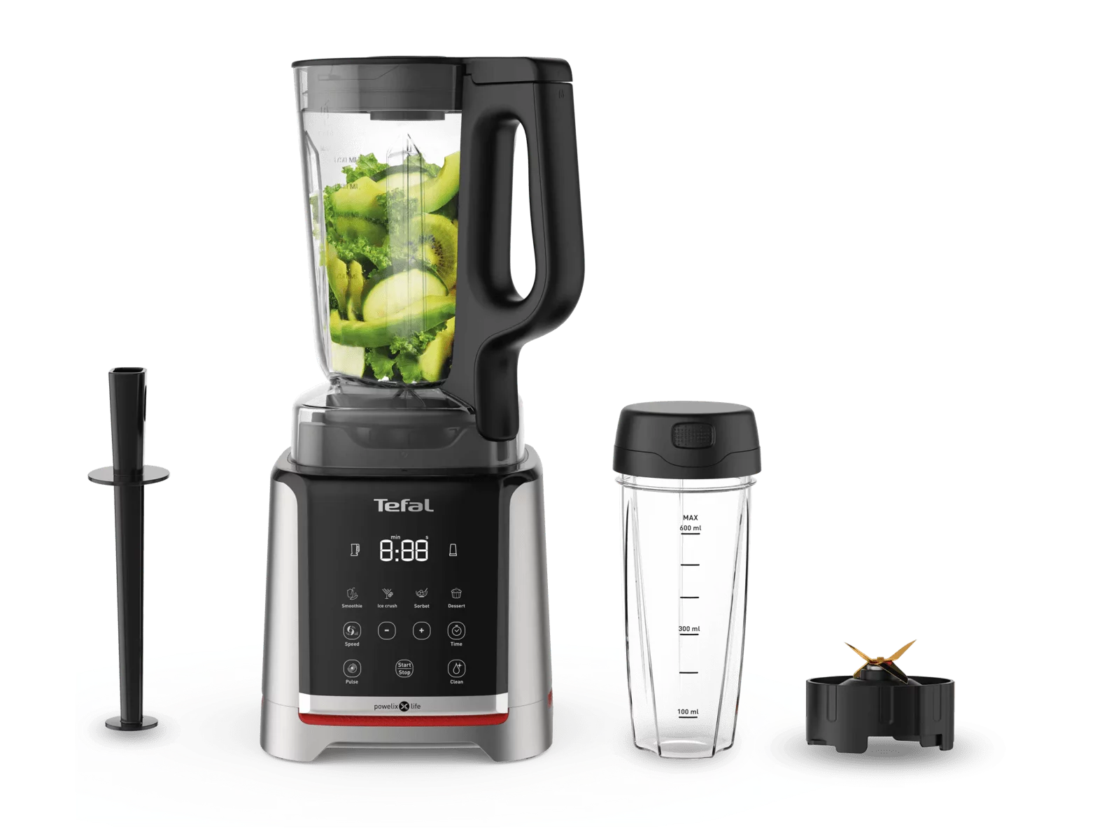 Tefal BL91HD Highspeed-Standmixer InfinyMix - SILVER