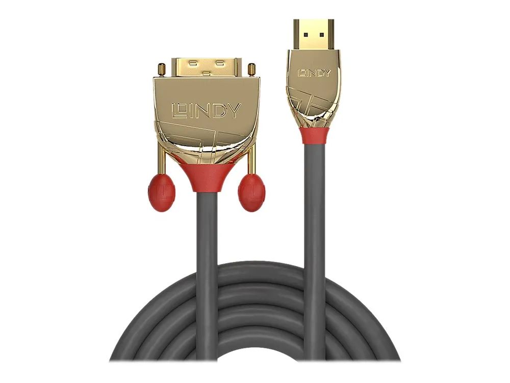 Lindy Gold Line - Adapterkabel - HDMI männlich zu DVI-D männlich
