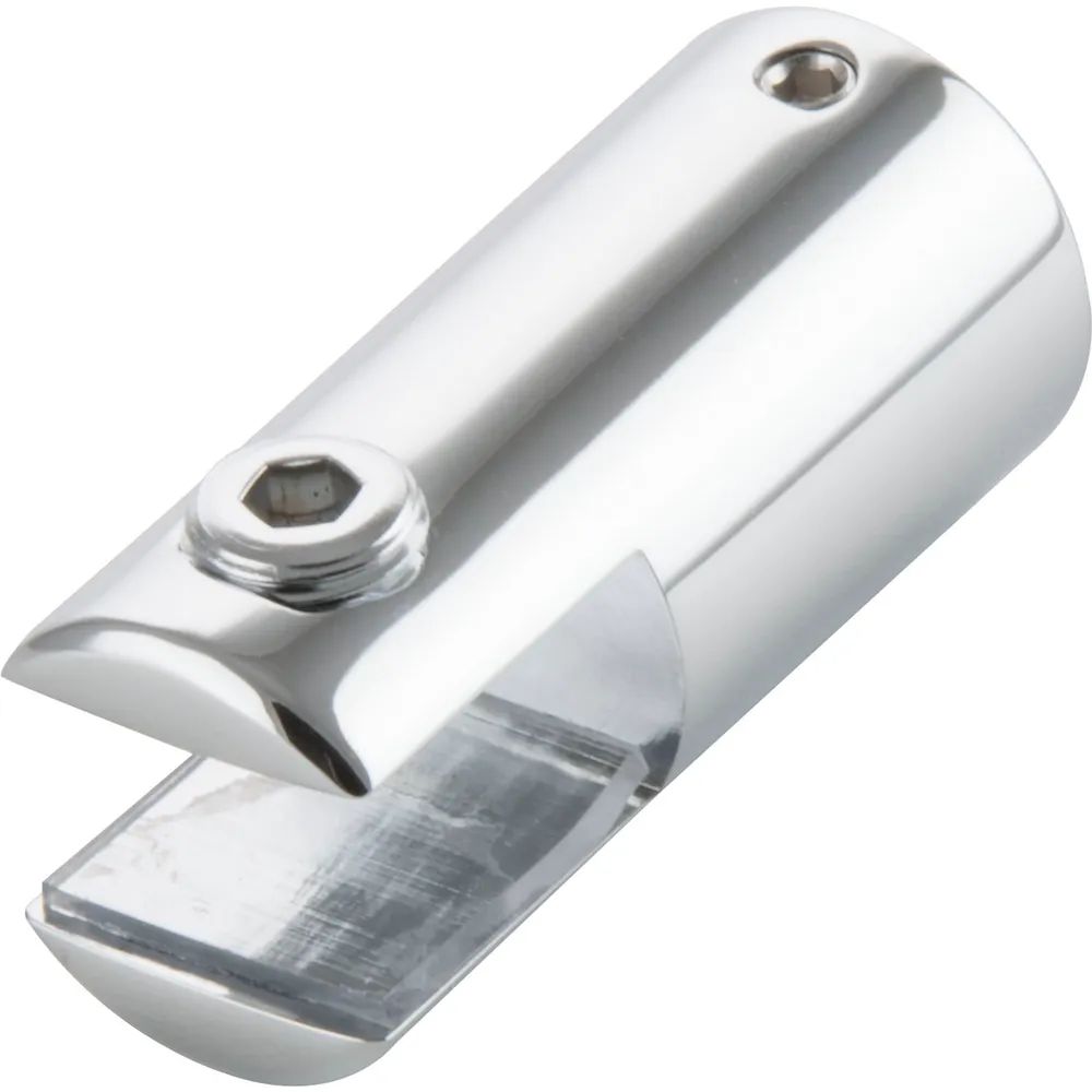 Steelbase Deckenhalter für Stabilisationsstange SBA, 50 x 22 mm, Messing verchromt poliert
