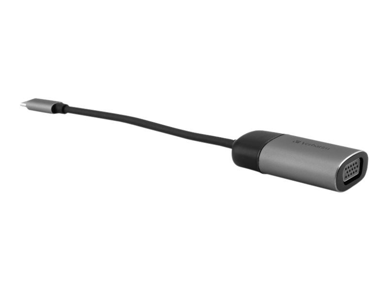 Verbatim Videoadapter - 24 pin USB-C (M) zu HD-15 (VGA)