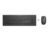 HP Wireless Keyboard Mouse FR - Tastatur - 1.600 dpi