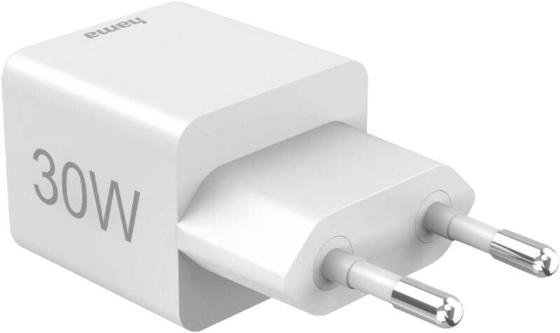 Hama 201992 Mini-Lader, 1 USB-C+A, 30W
