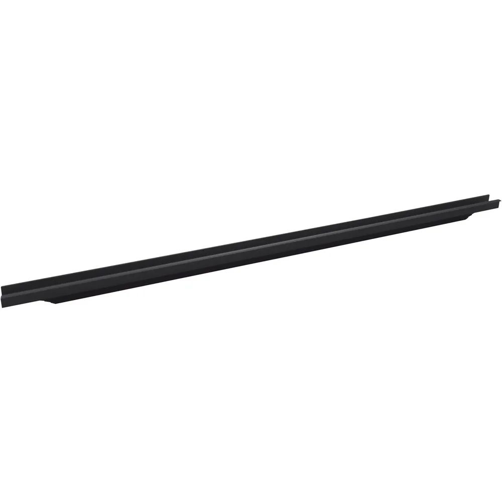Alumis Griffleiste Prego Länge 595 mm, Aluminium schwarz eloxiert