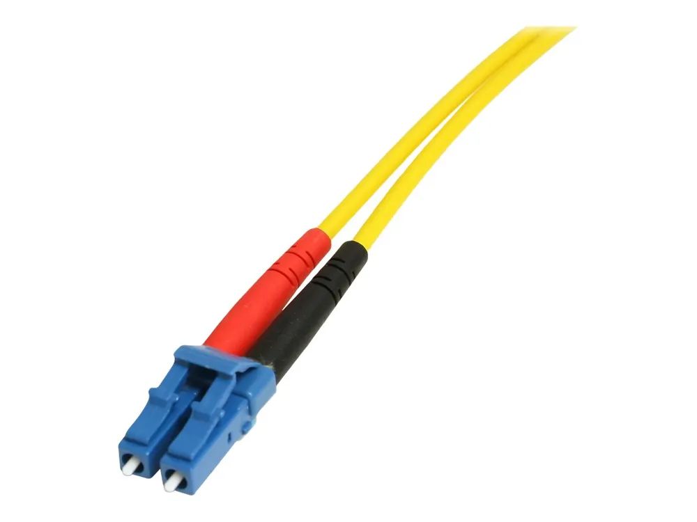 StarTech.com 7m Fiber Optic Cable - Single-Mode Duplex 9/125 - LSZH - LC/SC - OS1 - LC to SC Fiber Patch Cable (SMFIBLCSC7)