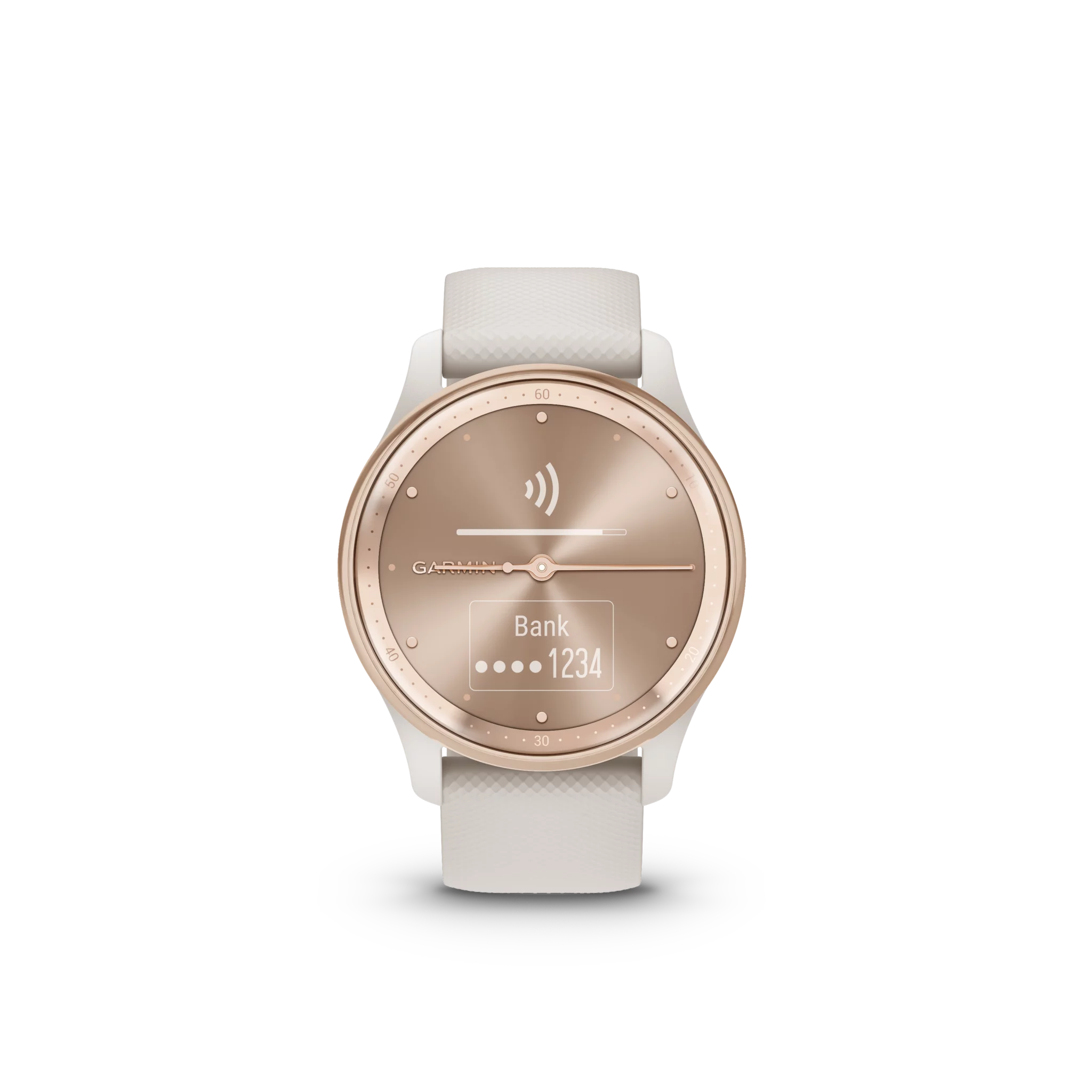 Garmin VIVOMOVE TREND, Creme/Perlgold Open-Box