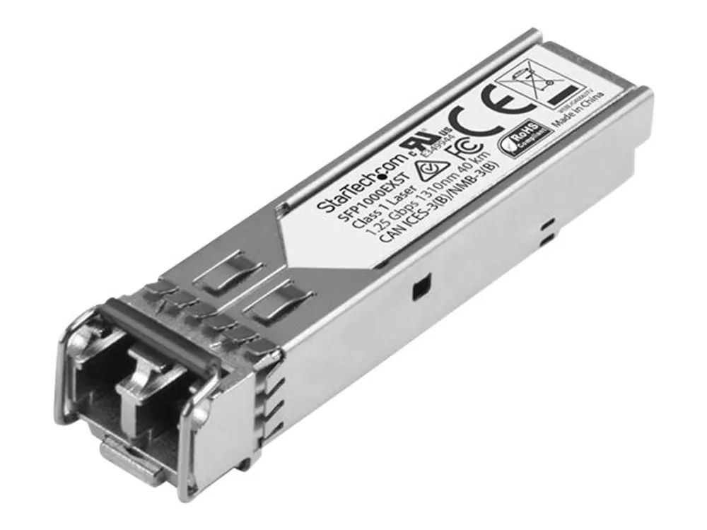 StarTech.com Cisco GLC-EX-SMD kompatibel SFP - Gigabit Fiber 1000Base-EX SFP Transceiver Modul - SM LC - 40km - 1310nm - SFP (Mini-GBIC)-