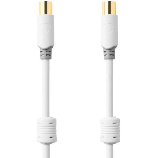 Nedis KOAXIALKABEL 75 OHM 1M BOX / NEDIS CSBW40015WT10 WS CSBW40015WT10