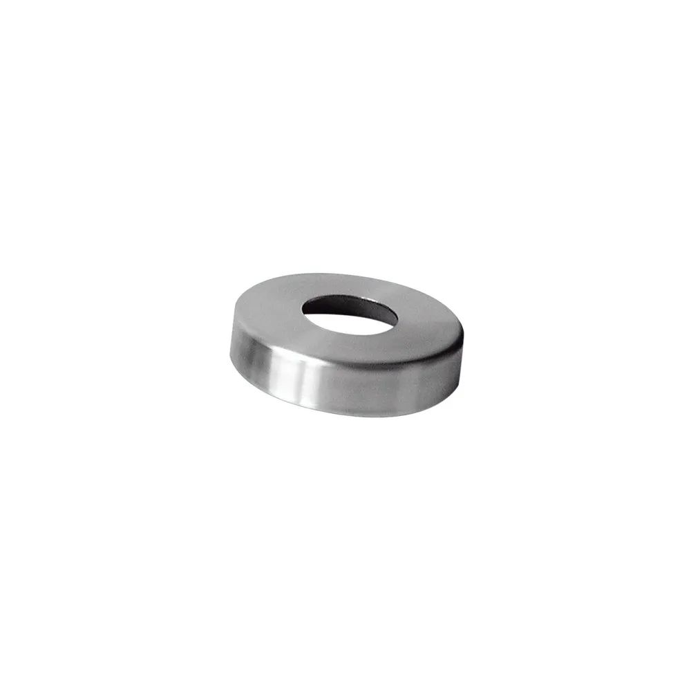 CROSO Abdeckrosette ø 105 mm, Bohrung 42,8 mm, Höhe 16 mm, Edelstahl V2A