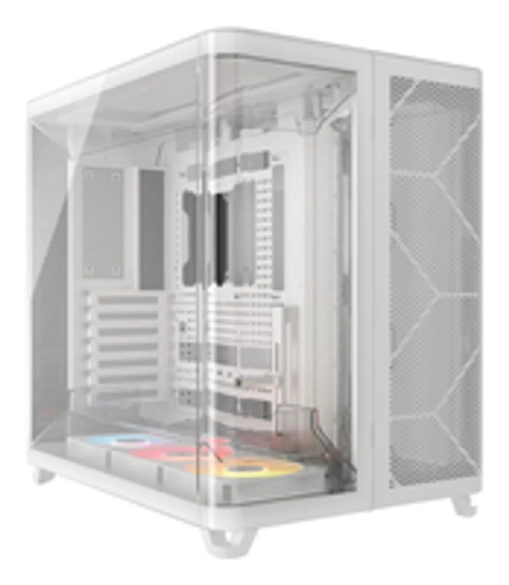 Corsair PC-Gehäuse AIR 5400 RS-R ARGB Weiss - Tower - ATX