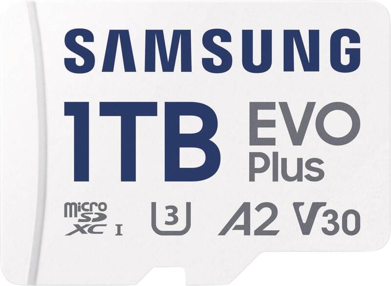 Samsung EVO Plus MB-MC1T0SA - Flash-Speicherkarte (microSDXC-an-SD-Adapter inbegriffen)