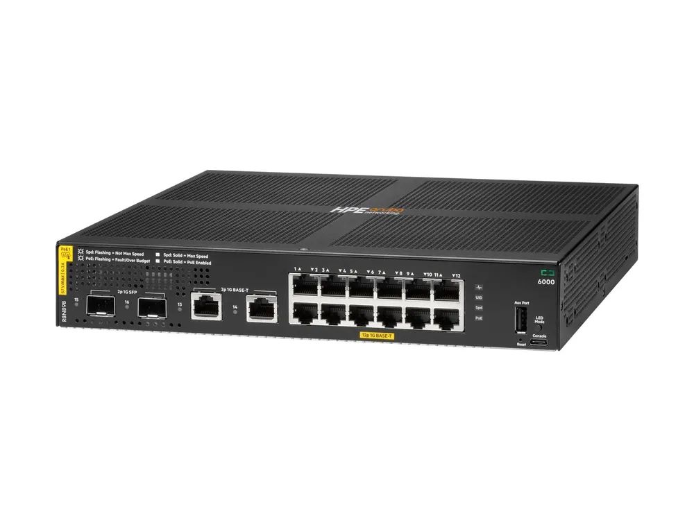 HPE ANW 6000 12G CL4 2F 139W Sw EU en - Switch