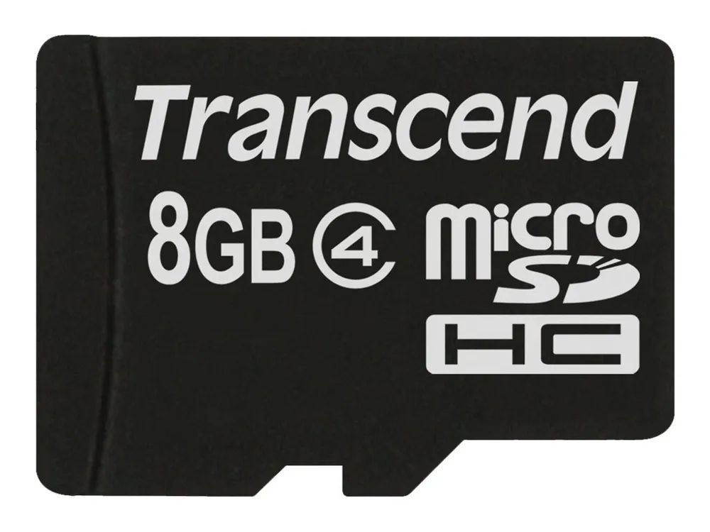 Transcend Flash-Speicherkarte - 8 GB - Class 4