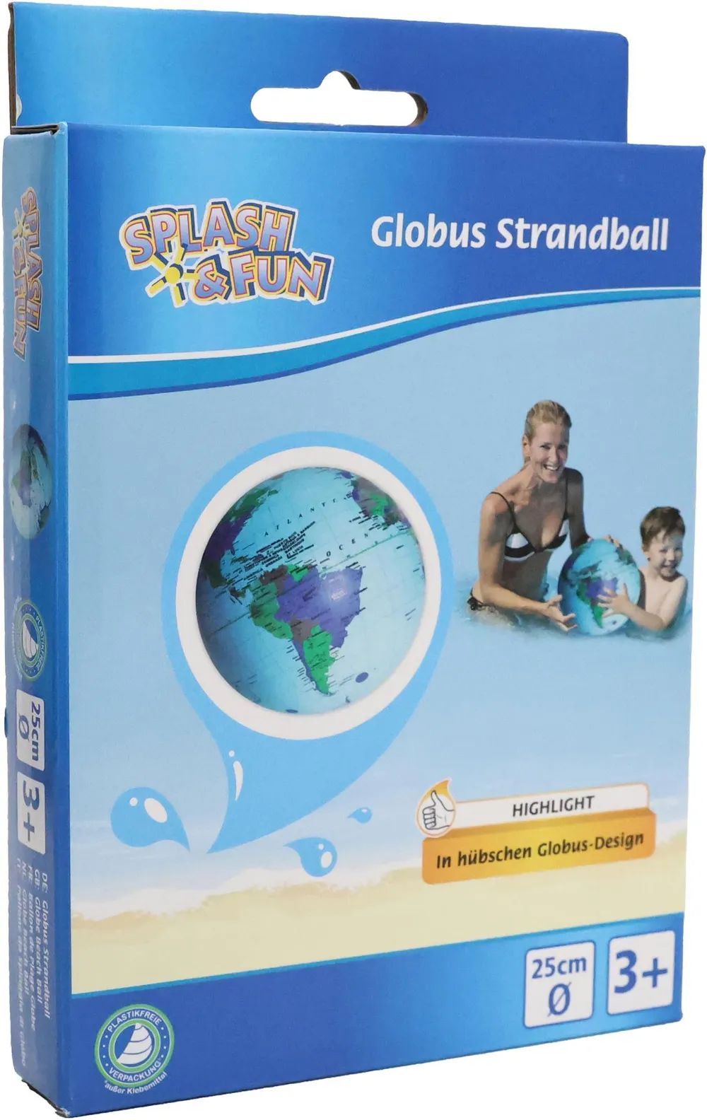 VEDES Großhandel GmbH - Ware SF Strandball Globus, # 25cm