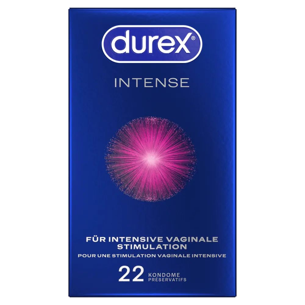Durex Intense Orgasmic Kondom 22er