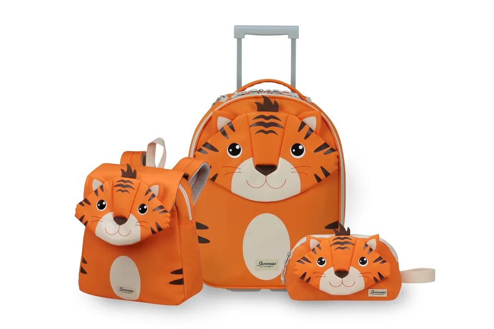 SAMSONITE HAPPY SAMMIES ECO UPRIGHT 45/16 TIGER TOBY, TIGER TOBY
