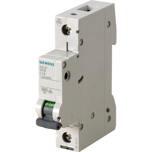 Siemens LS-SCHALTER 6KA 1POL C6 / SIEMEN 5SL6106-7