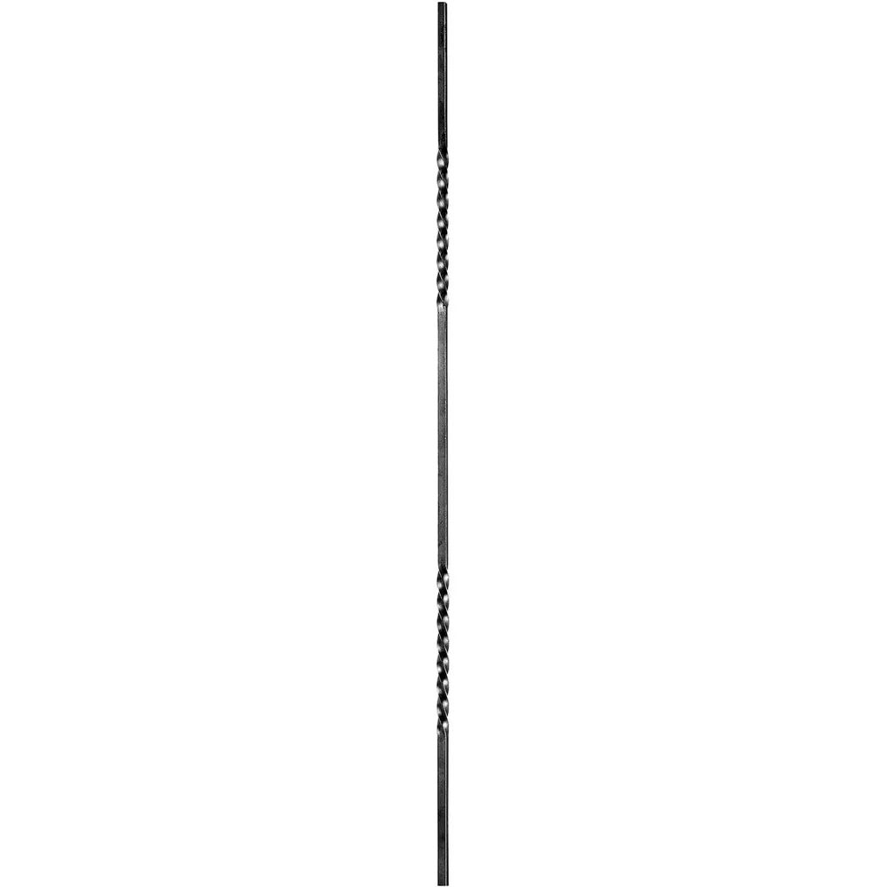 ARTEFERRO Zierstab 2x gedreht, Länge 1000 mm, Schmiedeeisen