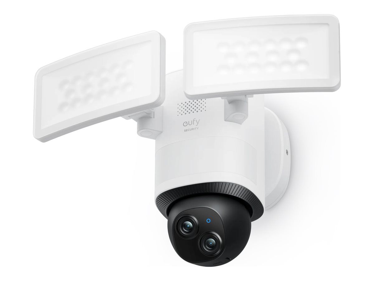 Eufy Floodlight E340 - Netzwerk-Überwachungskamera - schwenken / neigen - Außenber