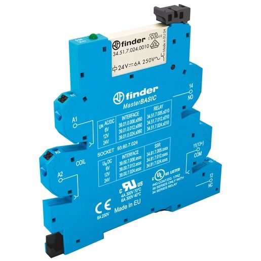 Finder EMR-KOPPELREL. M.BASIC PUSH-IN / FINDER 39.01.0.024.0060