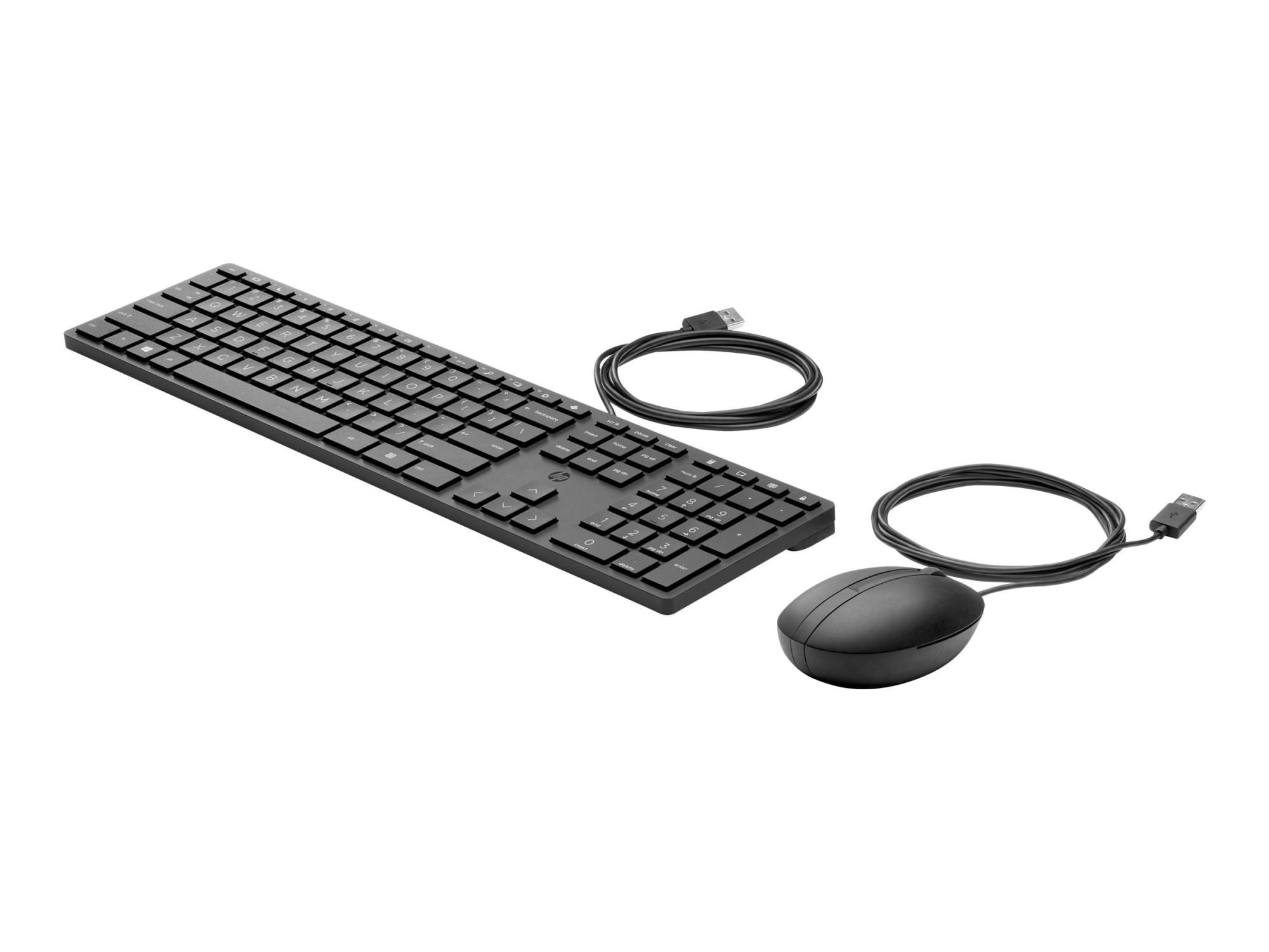 HP Desktop 320MK - Tastatur-und-Maus-Set - QWERTY